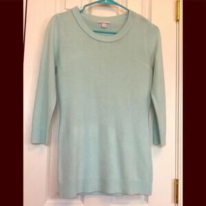NY&C Light Mint Green Tunic Sweater